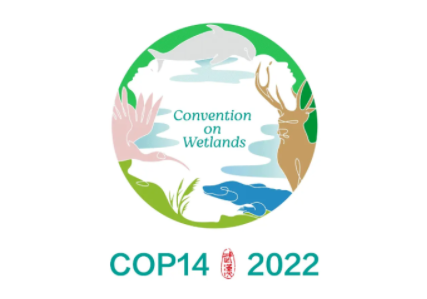 COP14大會標志公布，以中國傳統玉璧為造型，內嵌四種瀕危動物